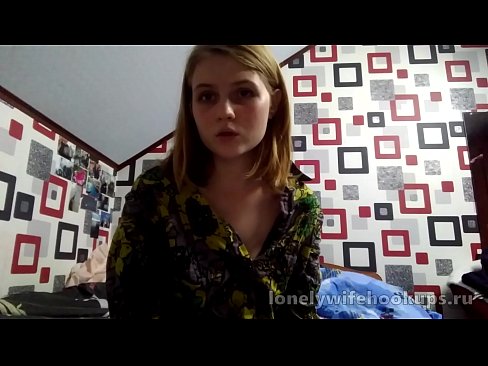 ❤️ Jong blonde student van Rusland hou van groter pieltjies. ❤️ Tuisgemaakte pornografie by ons ❌❤
